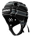 IMPACT Stripe Black - Grey - White Headguard : Click for more info.